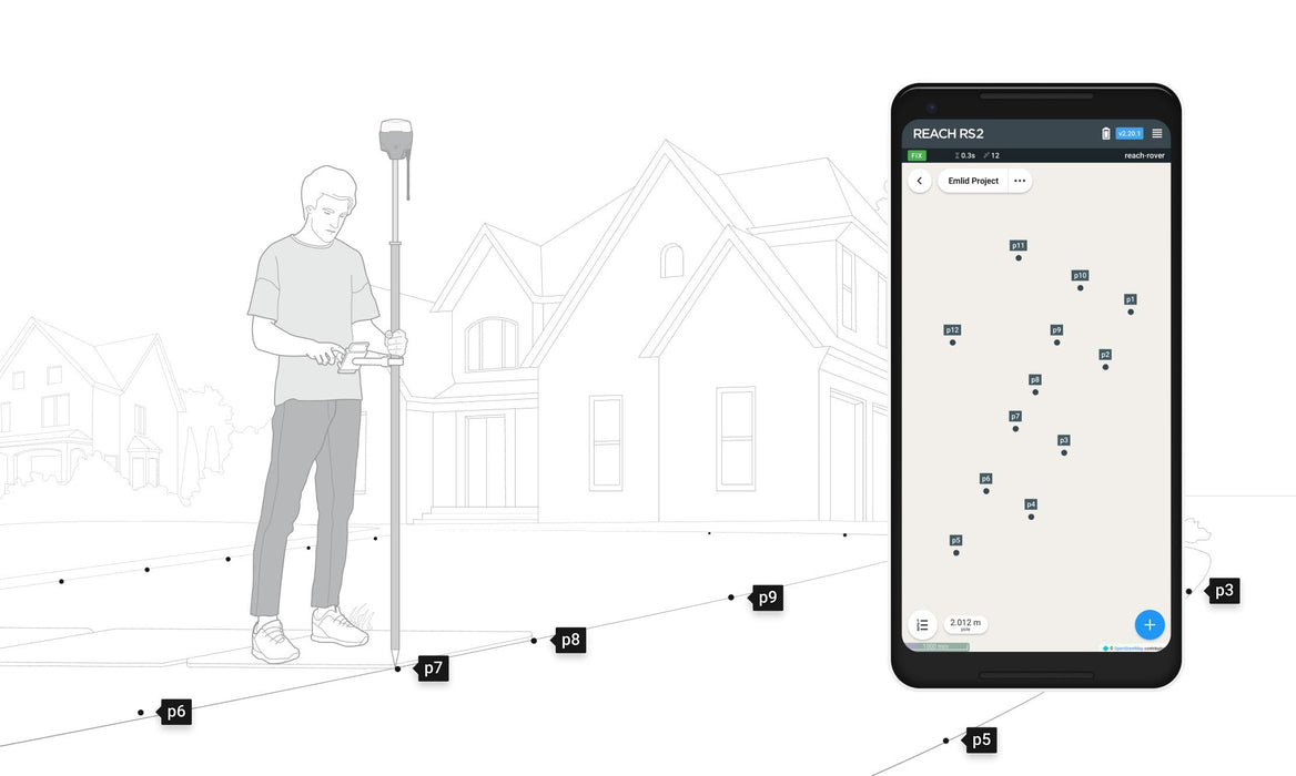 EMLID Reach RS3 (RTK GPS)