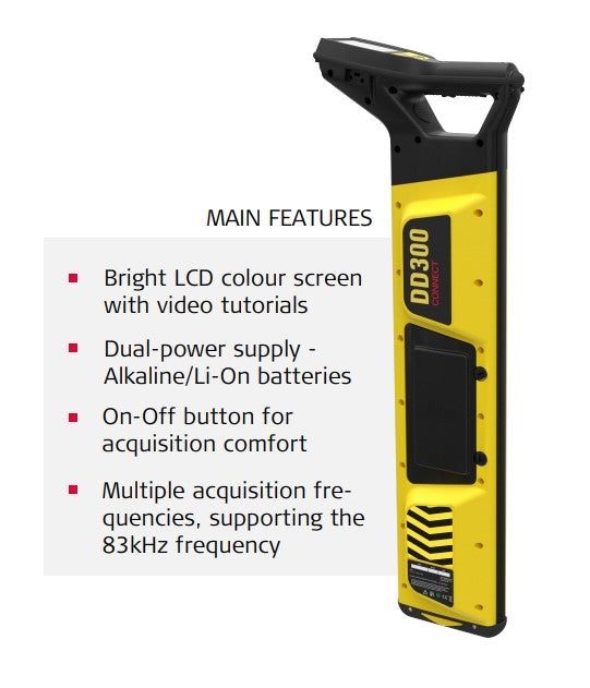 DD300 CONNECT Utility Locator Solution